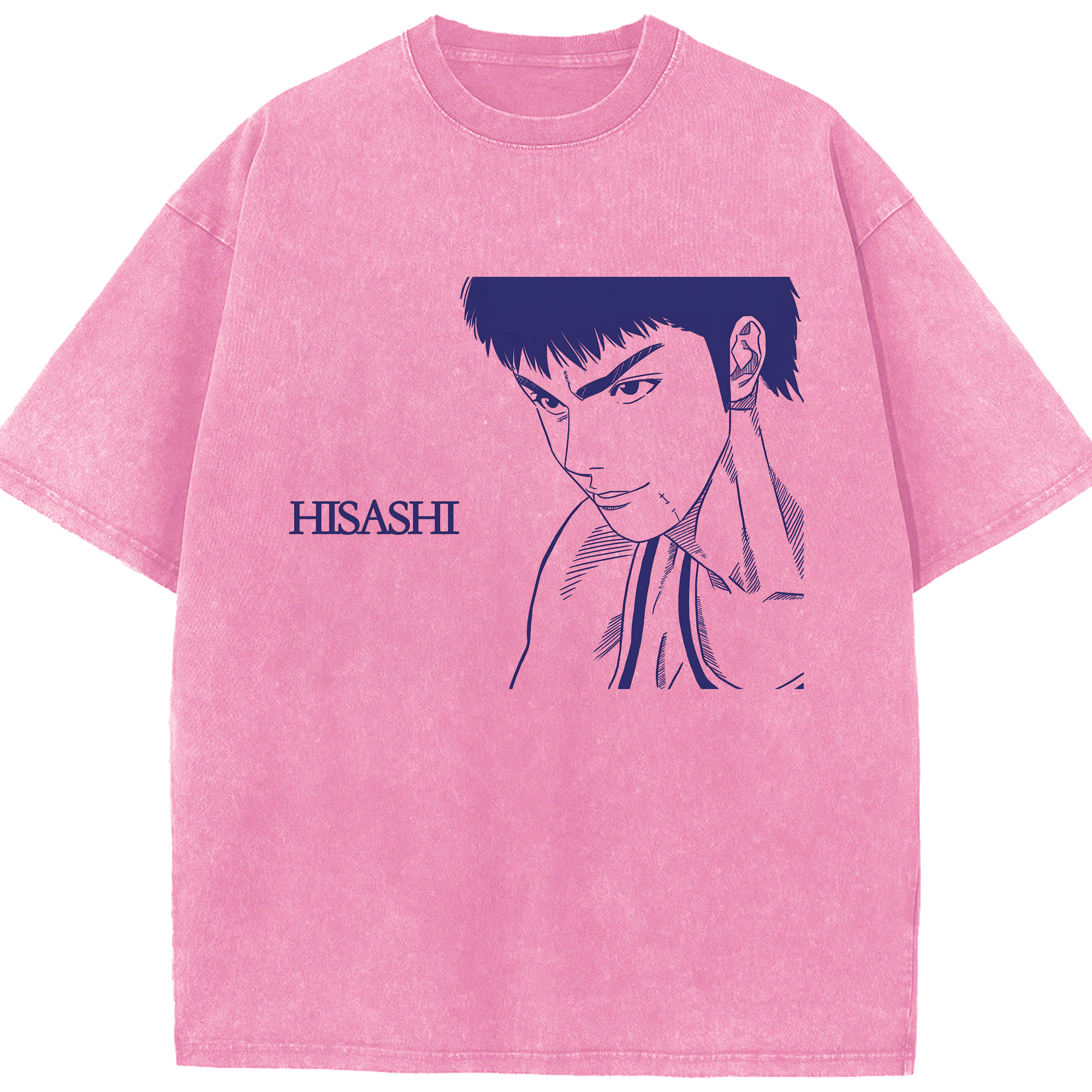 （画像用） SLAM DUNK／スラムダンク 綿100% ヴィンテージ風 半袖Tシャツ（フロントプリント）
